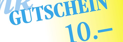 Gutschein 10.00 Franken