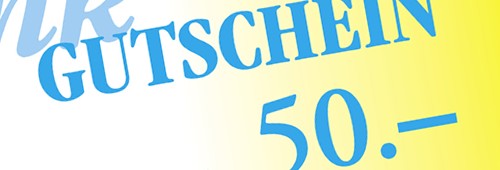 Gutschein 50.00 Franken